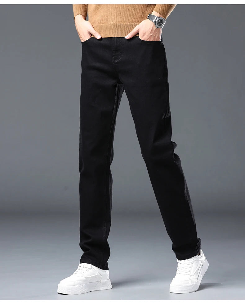 Men's Straight-Leg Stretch Jeans