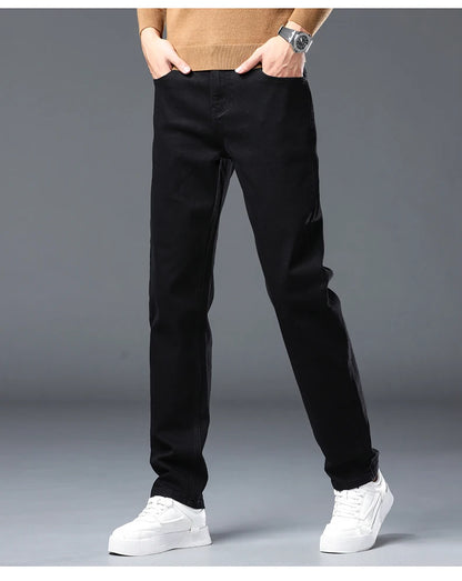 Men's Straight-Leg Stretch Jeans