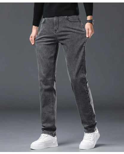Men's Straight-Leg Stretch Jeans