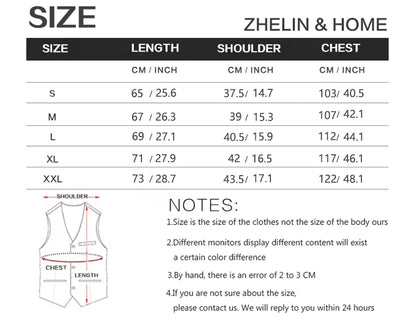 Men Suit Vest Coat Stripe Fabric Open Button Design Classic Design Causal  Business Fashion Slim Fit Men Suit