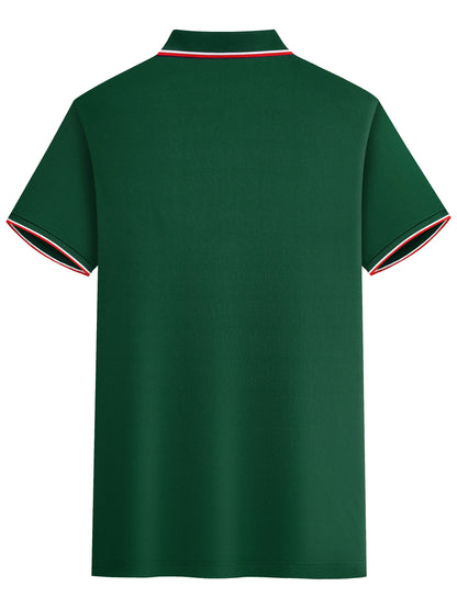 Men's Summer Cotton POLO Shirt Tops