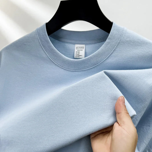 Premium Cotton Round Neck Tee