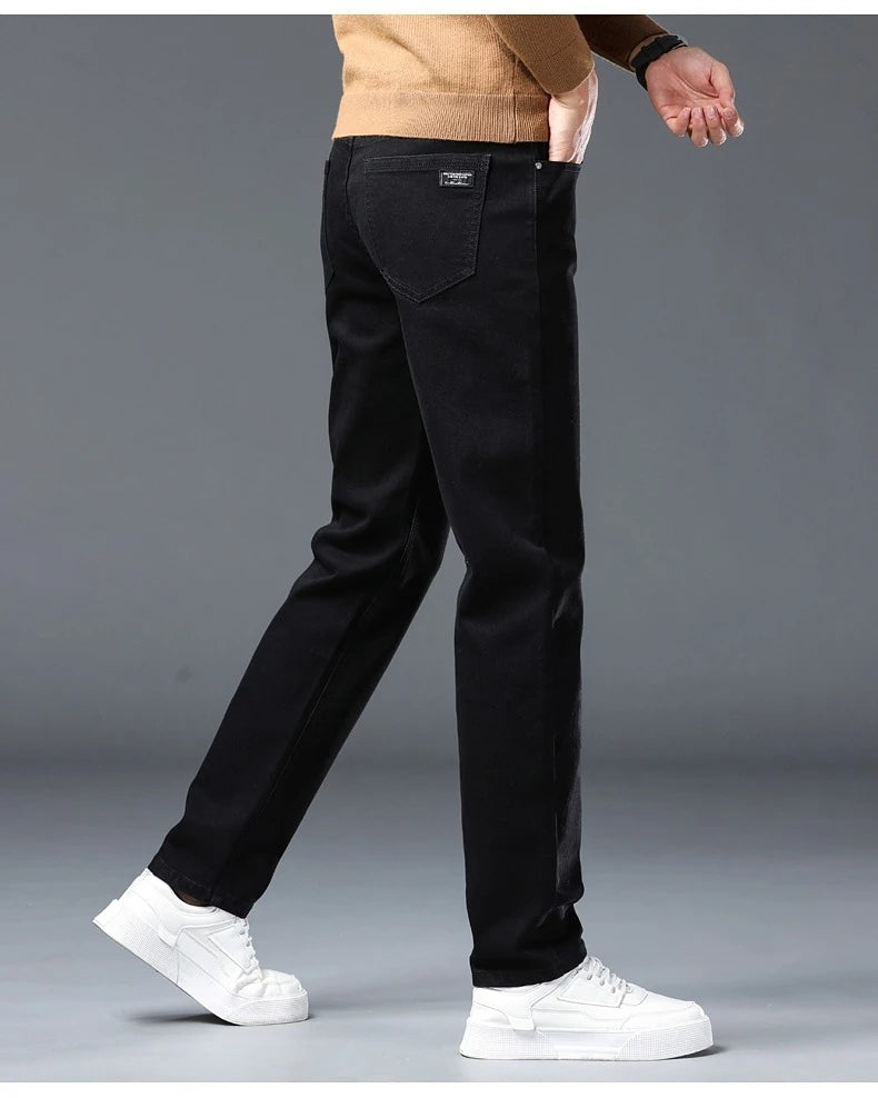 Men's Straight-Leg Stretch Jeans