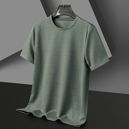 Waffle Round Neck Tee
