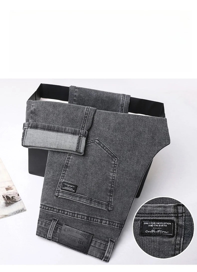 Men's Straight-Leg Stretch Jeans
