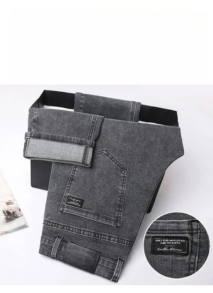 Men's Straight-Leg Stretch Jeans