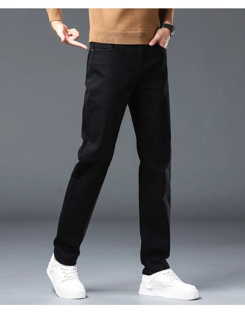 Men's Straight-Leg Stretch Jeans