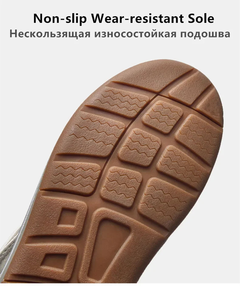 Women Sandals Fashion Handmade Weaving Design Beach Slippers Men Summer Breathable Casual Flat Sandals Outdoor Couples Big Size