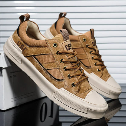 New Arrived Men Board Shoes All Season Anti Slip Wear-resistant Outdoor Off-road Hiking Shoes Luxury Classic Retro Men Sneakers