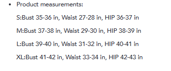 Size Guide