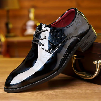 Classic Oxford Shoes - Lace Up, Assorted Colors, Smart Casual, Breathable, Comfortable, Outdoor Walking Shoes for Men