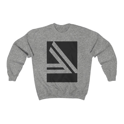 Double Slanted Logo Crewneck Sweatshirt