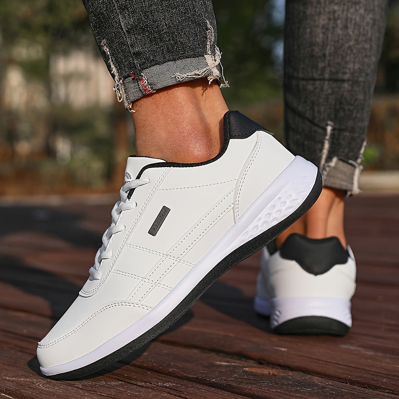 [VanWeir Comfortable Grip Sneakers] VanWeir Plus Size Mens Casual Comfortable Grip Running Sneakers - Durable Lace-Up Design - Ideal for Outdoor Sports & Daily Wear