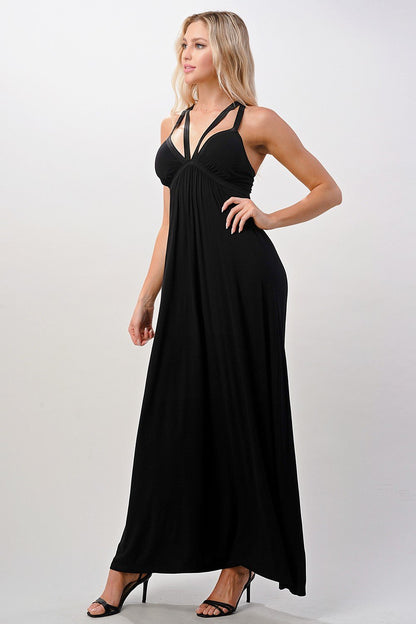 Flowy Strappy Maxi Dress