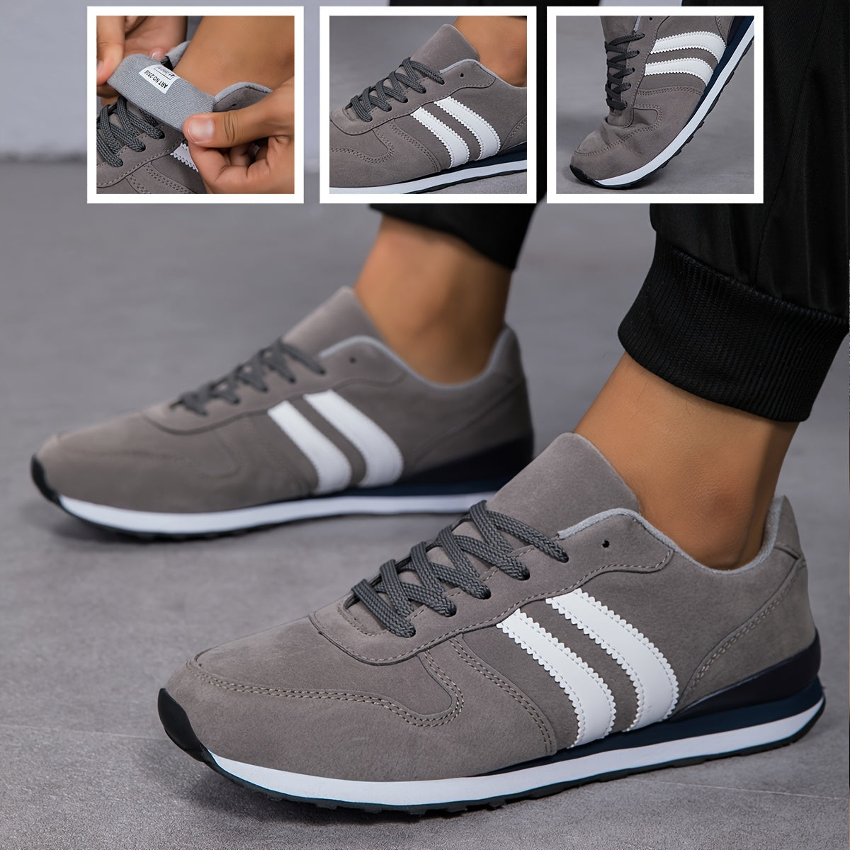 Autumn/Winter New Men's Casual Versatile Sneakers, Men's Running Shoes, Outdoor Lightweight Sneakers, Walking Shoes, Fashion Men's Shoes