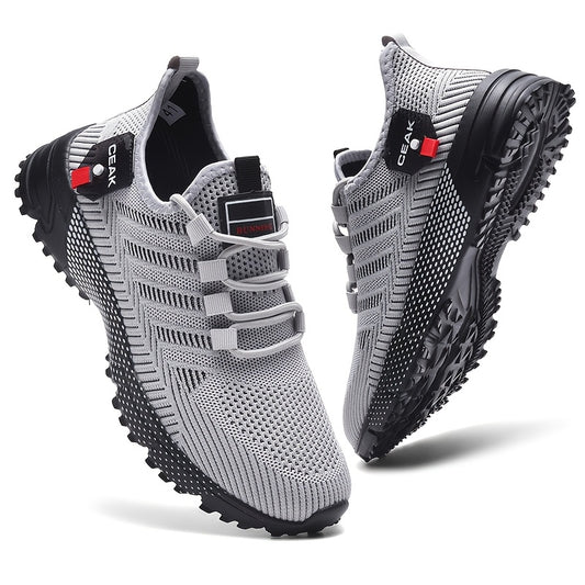 Sneakers, Men's Sports Shoes Are Breathable And Non Slip Mesh Shoes, Lightweight And Low Cut Casual Sports Shoes, Suitable for Outdoor Sports, Fitness Jogging, And Daily Wear