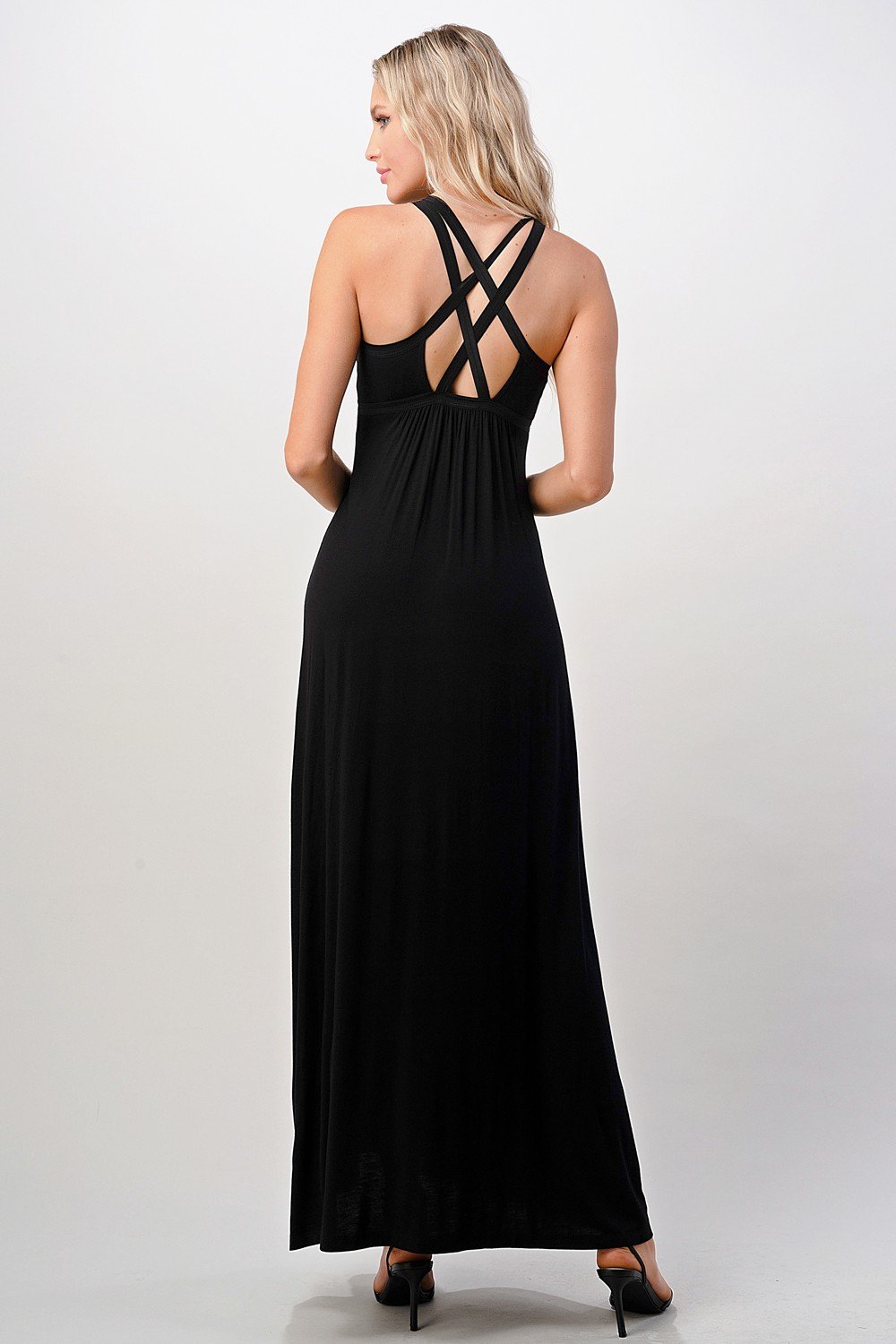 Flowy Strappy Maxi Dress