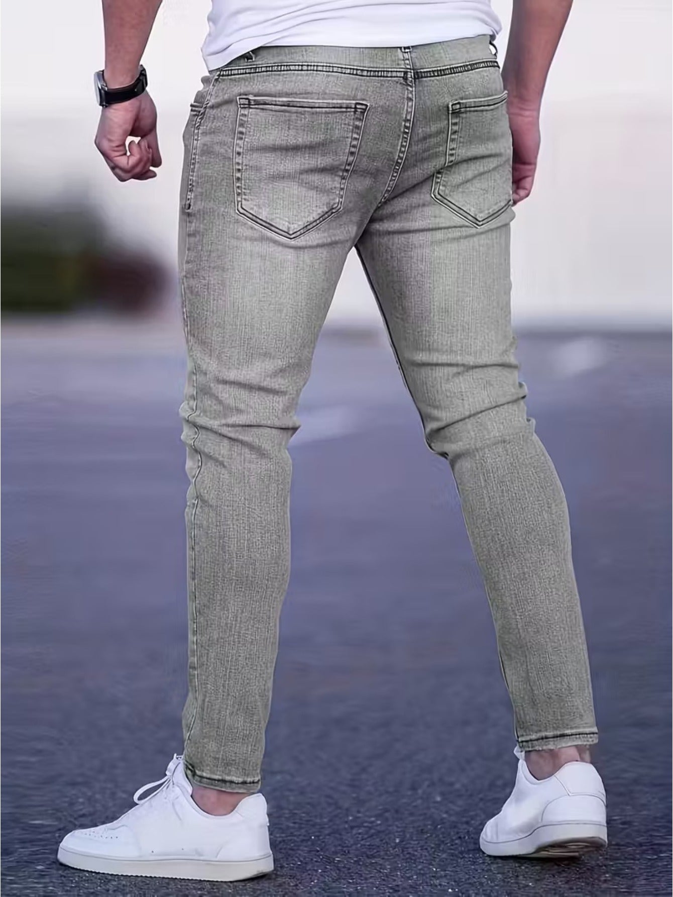 Men'S Flexible Denim Trousers, Premium Business Casual Adaptable Style Jeans, New Autumn-Winter Denim Trousers, Tailored Fit Jeans, Ideal for All Men And Teens, Boyfriend-Style Jeans, Black Friday Choice for Christmas