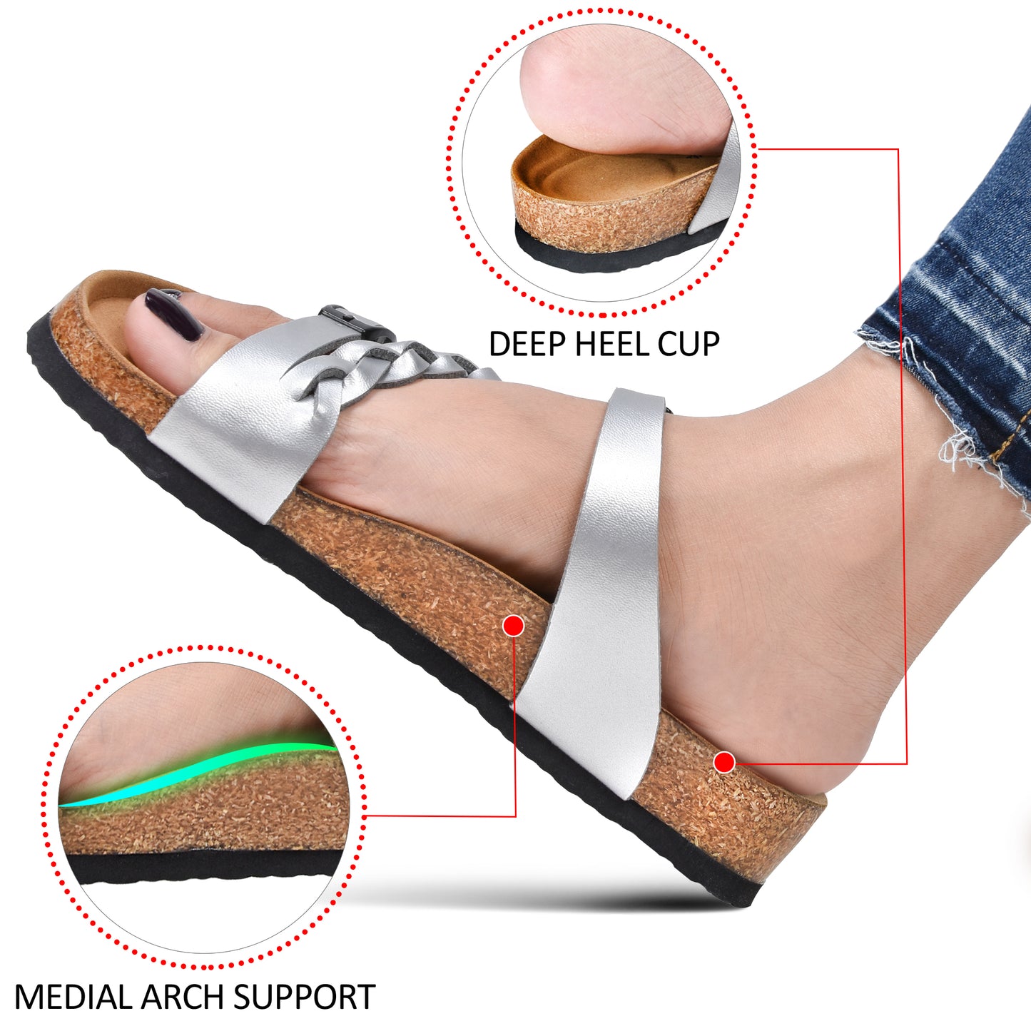 Viking Arch Support Sandals