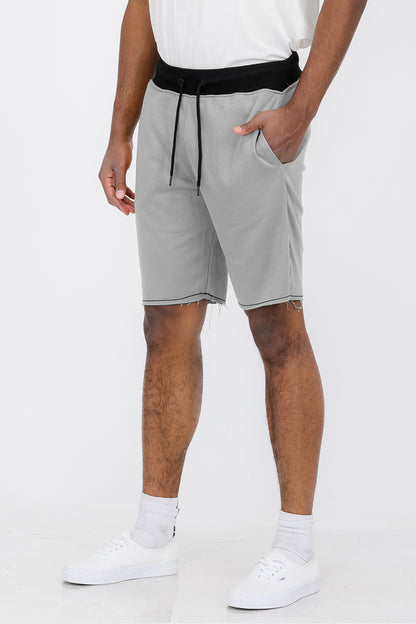 Raw Cut City Sweat Short - Grey