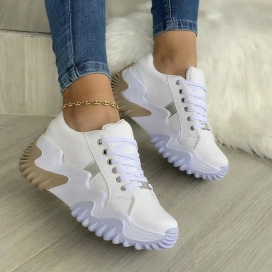 Vulcanized Casual Platform Sneakers