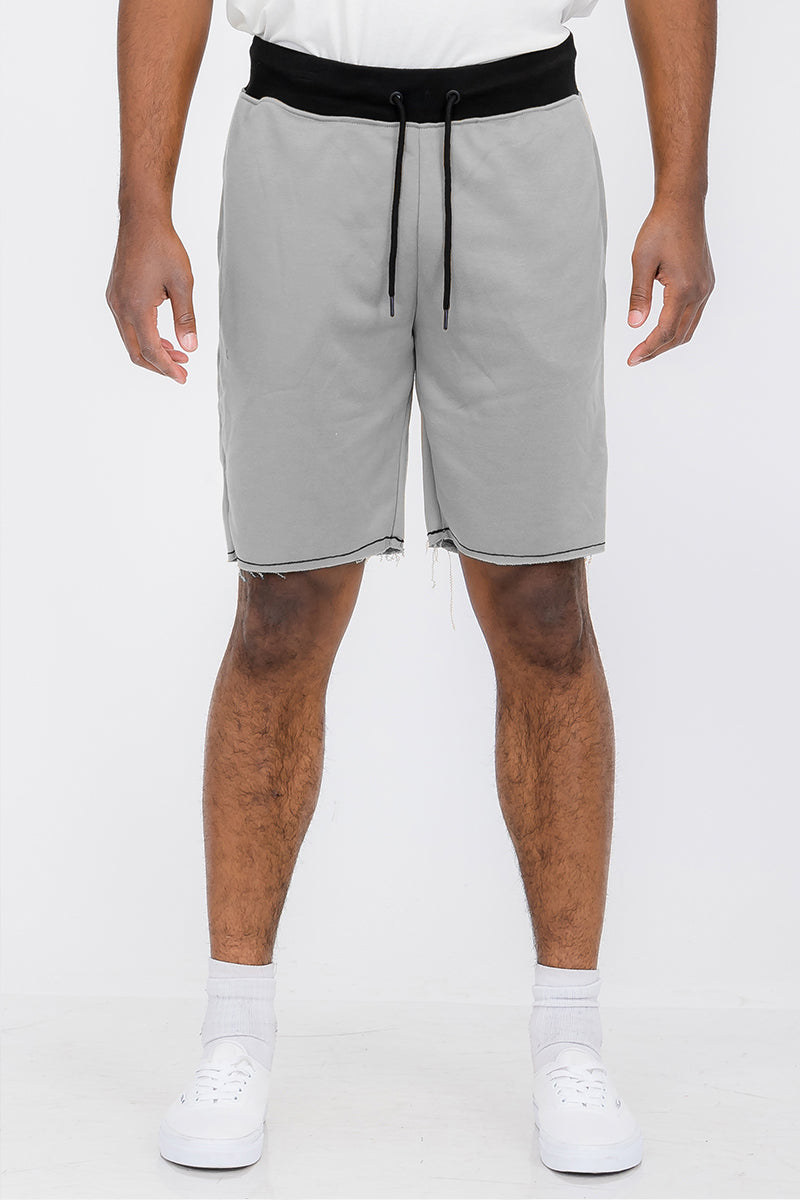 Raw Cut City Sweat Short - Grey