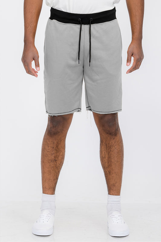 Raw Cut City Sweat Short - Grey