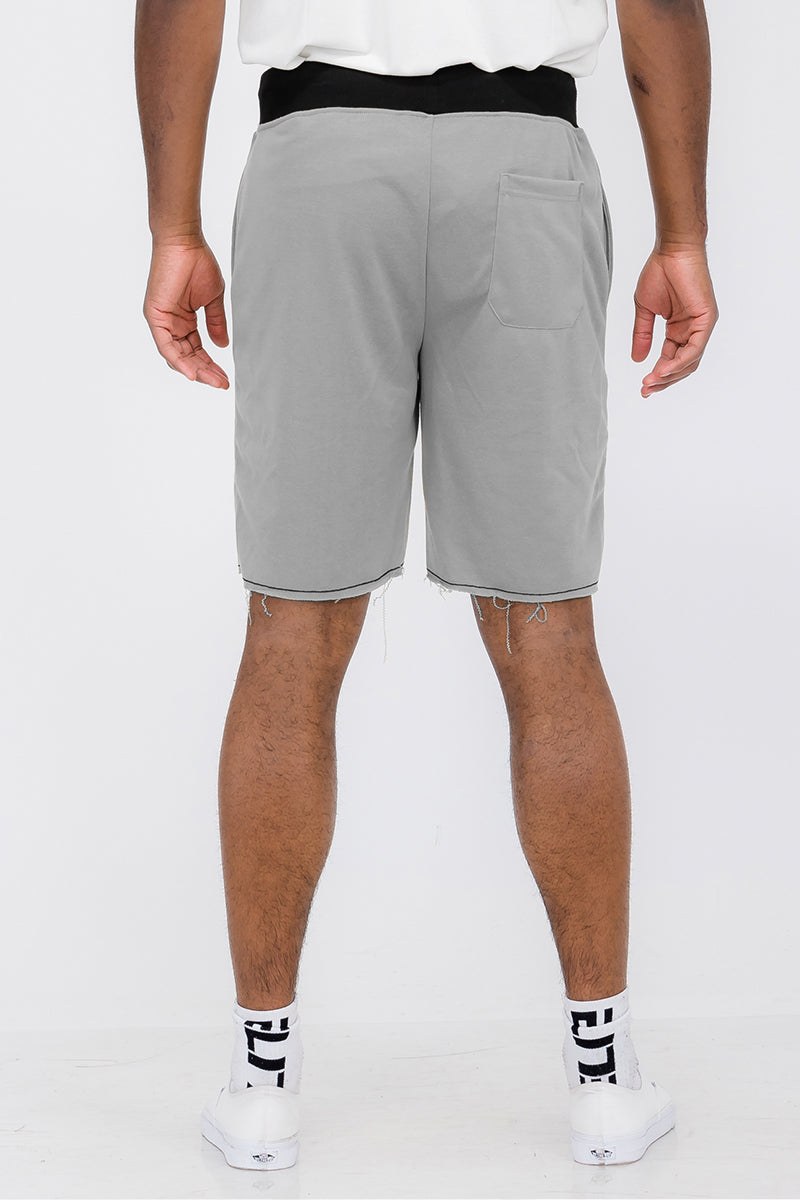 Raw Cut City Sweat Short - Grey