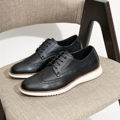 Mens Dress Shoes Oxfords Casual Retro Classic Comfortable Formal Derby Business Dress Shoes for Men