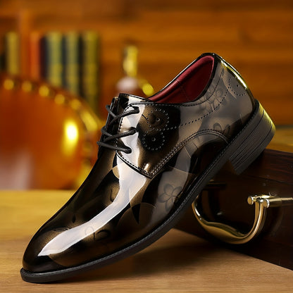 Classic Oxford Shoes - Lace Up, Assorted Colors, Smart Casual, Breathable, Comfortable, Outdoor Walking Shoes for Men