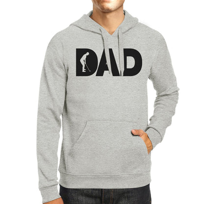 Grey Golf Dad Hoodie