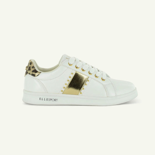 Eclair: Court Shoe - White
